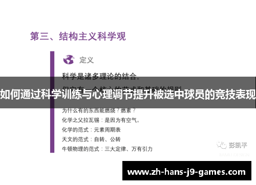 如何通过科学训练与心理调节提升被选中球员的竞技表现 如何通过科学训练与心理调节提升被选中球员的竞技表现